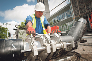 Low carbon, high thermal efficiency pipe for Plymouth city heating scheme