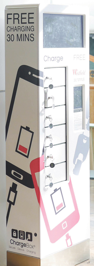 NSF Controls improves performance & power consumption for mobile phone charger lockers