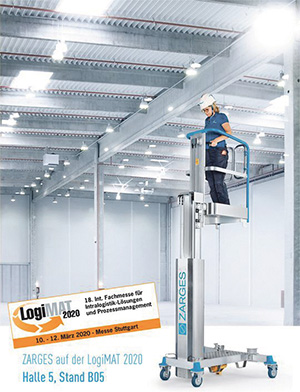 Zarges to talk innovation at LogiMAT 2020