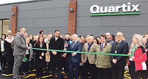 High profile faces support Quartix mid-Wales office opening