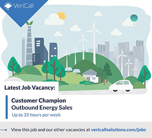 VeriCall announces major contract with one of the Big Six UK Energy providers