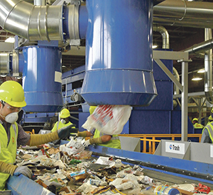 Plastics recovery success by Impact Air Systems